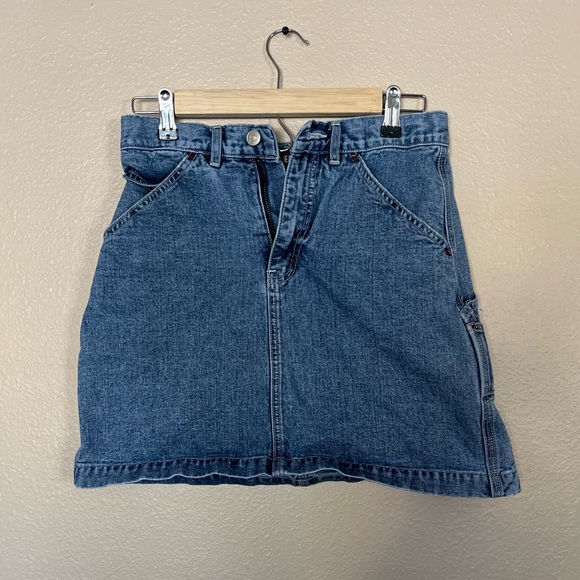 VINTAGE Limited Jeans Denim Mini Skirt - Picture 1 of 7